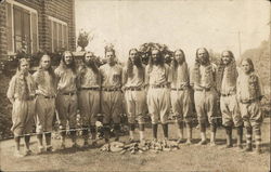 House of David Baseball Team Postcard