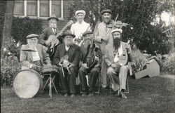 House of David Band Postcard Postcard Postcard