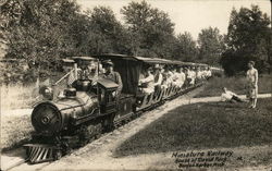 Miniature Railway, House of David Park Postcard