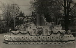 Blossom Parade 1935 Postcard