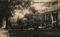 House of David Band Postcard