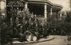 Ladies Band Postcard