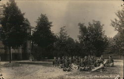 Band at House of David, Benton Harbor, Mich. Michigan Postcard Postcard Postcard