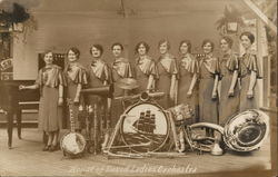 Ladies Orchestra Postcard