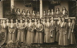 Womens Band Benton Harbor, MI House of David Postcard Postcard Postcard