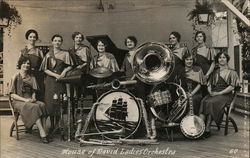 Ladies Orchestra Postcard