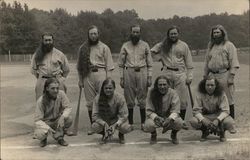 House of David Baseball Team Benton Harbor, MI Postcard Postcard Postcard