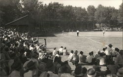 1944 Baseball Game Benton Harbor, MI Postcard Postcard Postcard