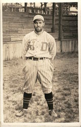 House of David Baseball Player Benton Harbor, MI Postcard Postcard Postcard