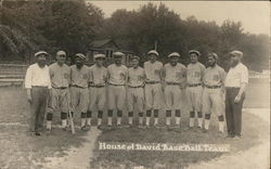 Baseball Team Postcard