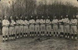 Baseball Team Postcard