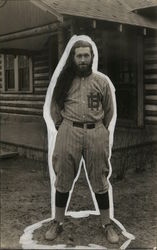 Rare Baseball Player Benton Harbor, MI Postcard Postcard Postcard