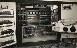 Car Parts Store at House of David Benton Harbor, MI Postcard Postcard Postcard