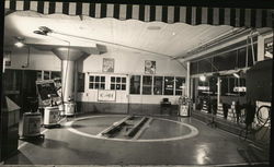 Inside of a Mechanic Shop Benton Harbor, MI House of David Postcard Postcard Postcard