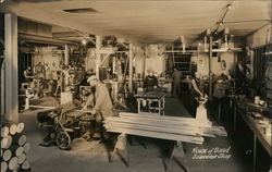 Making Canes in the Souvenir Shop Benton Harbor, MI House of David Postcard Postcard Postcard