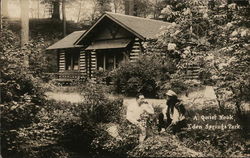 A Quiet Nook, Eden Springs Park Benton Harbor, MI House of David Postcard Postcard Postcard