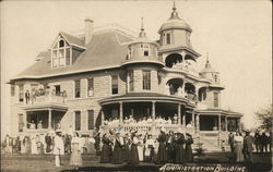 House of David: Administration Building Postcard