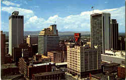 Denver Skyscrapers Postcard