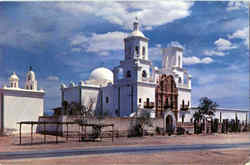 Mission San Xavier Del Bac Postcard