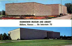 Eisenhower Museum And Library Postcard