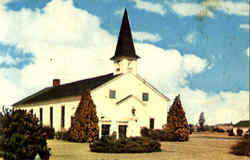 Base Chapel Robins Air Force Base Georgia Postcard Postcard