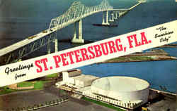 Greetings From St. Petersburg Florida Postcard Postcard