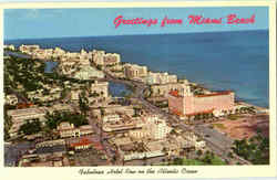 Greetings From Miami Beach Florida Postcard Postcard