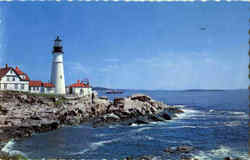 Portland Head Light Postcard