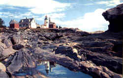 At Pemoquid Point Pemaquid Point, ME Postcard Postcard