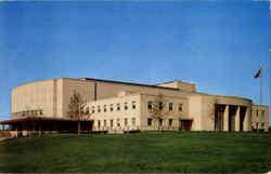 Veterans Memorial Auditorium Postcard