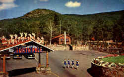 The Entrance To Santa's Workshop North Pole, NY Postcard Postcard