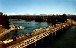 Fishing Bridge, Yellowstone National Park Postcard