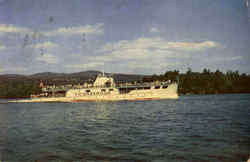 The M/S Ticonderoga Postcard