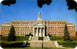 Westfield High School Massachusetts Postcard Postcard