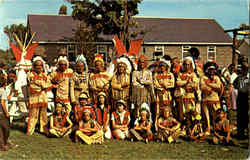 Ojibway Indians Ontario Canada Postcard Postcard