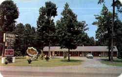 Ford's Motel, U. S. Highway 41 Postcard