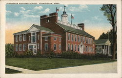 Johnathan Maynard School Framingham, MA Postcard Postcard Postcard