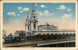 New Union Station Worcester, MA Postcard Postcard Postcard