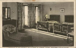 Home of Robert Young - Bedroom Beverly Hills, CA Postcard Postcard Postcard