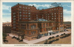 Hotel Majestic Philadelphia, PA Postcard Postcard Postcard