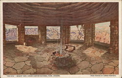 "The Kiva"-Desert View, Grand Canyon National Park Arizona Postcard Postcard Postcard