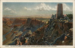 The Watchtower, Desert View Postcard