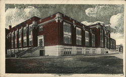 New High School Postcard