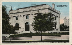 Carnegie Library Montgomery, AL Postcard Postcard Postcard