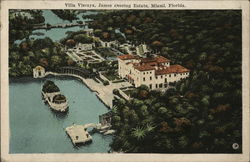 Villa Vizcaya, James Deering Estate Postcard