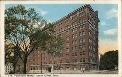 Furniture Temple Grand Rapids, MI Postcard Postcard Postcard