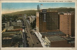 Hollywood Boulevard Postcard