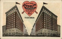 Hotel Rosslyn and Annex Los Angeles, CA Postcard Postcard Postcard