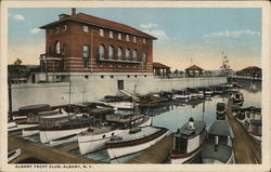 Albany Yacht Club Postcard