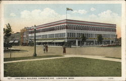 Long Bell Building, Commerce Ave Longview, WA Postcard Postcard Postcard